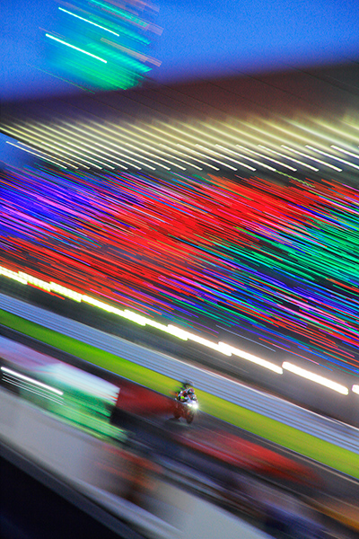 2018 JRPAモータースポーツ写真コンテスト 二輪部門グランプリに選ばれた、堀出明広「勝者への花道」